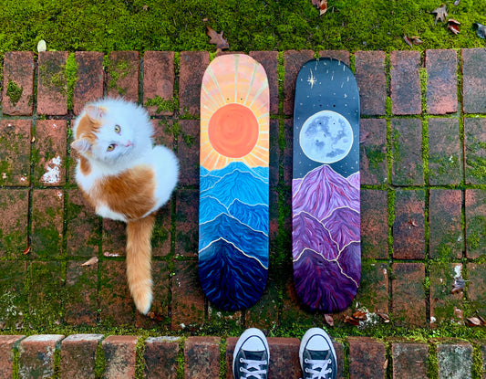 Sun&Moon Skate Decks